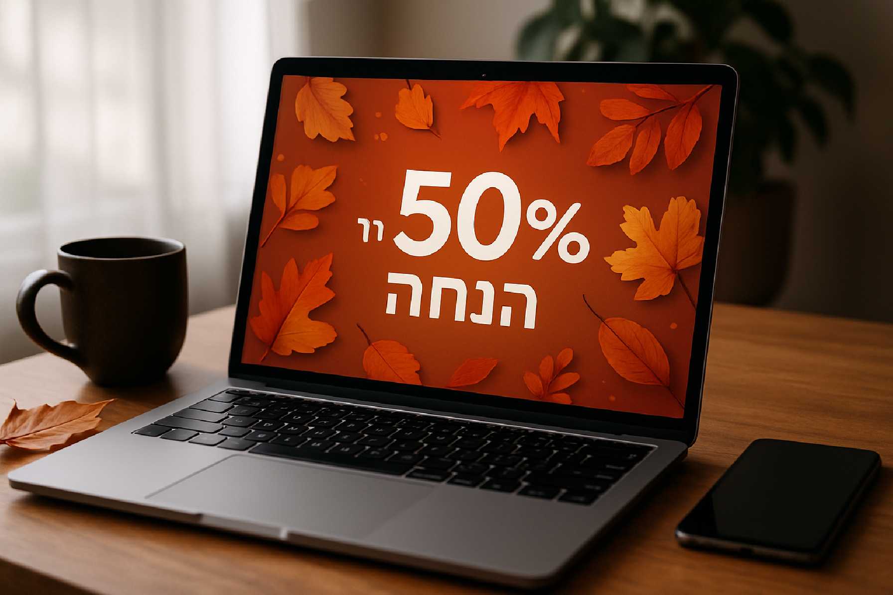 קמפיין אונליין לקידום מבצע עונתי