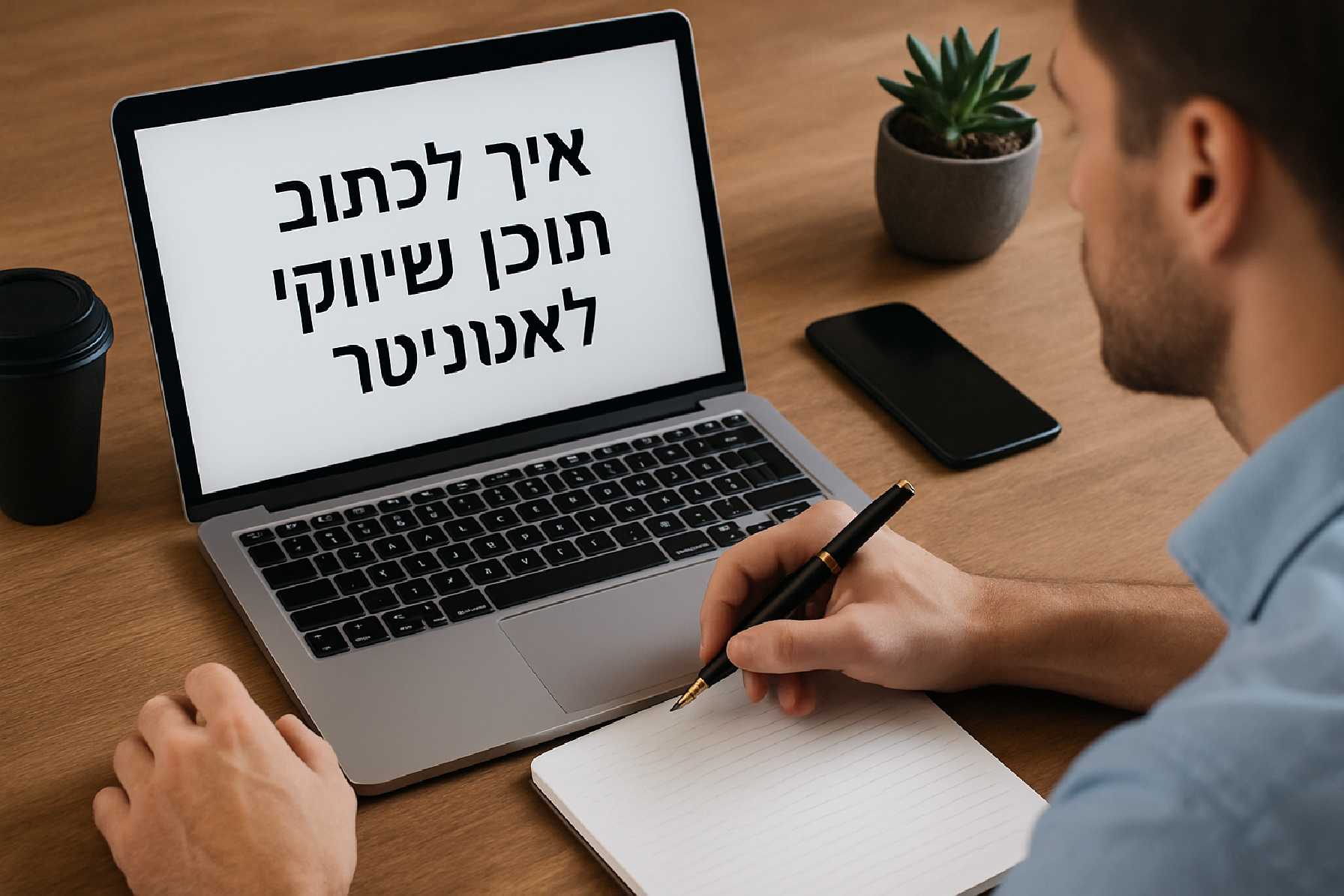 איך לכתוב תוכן שיווקי לאינטרנט