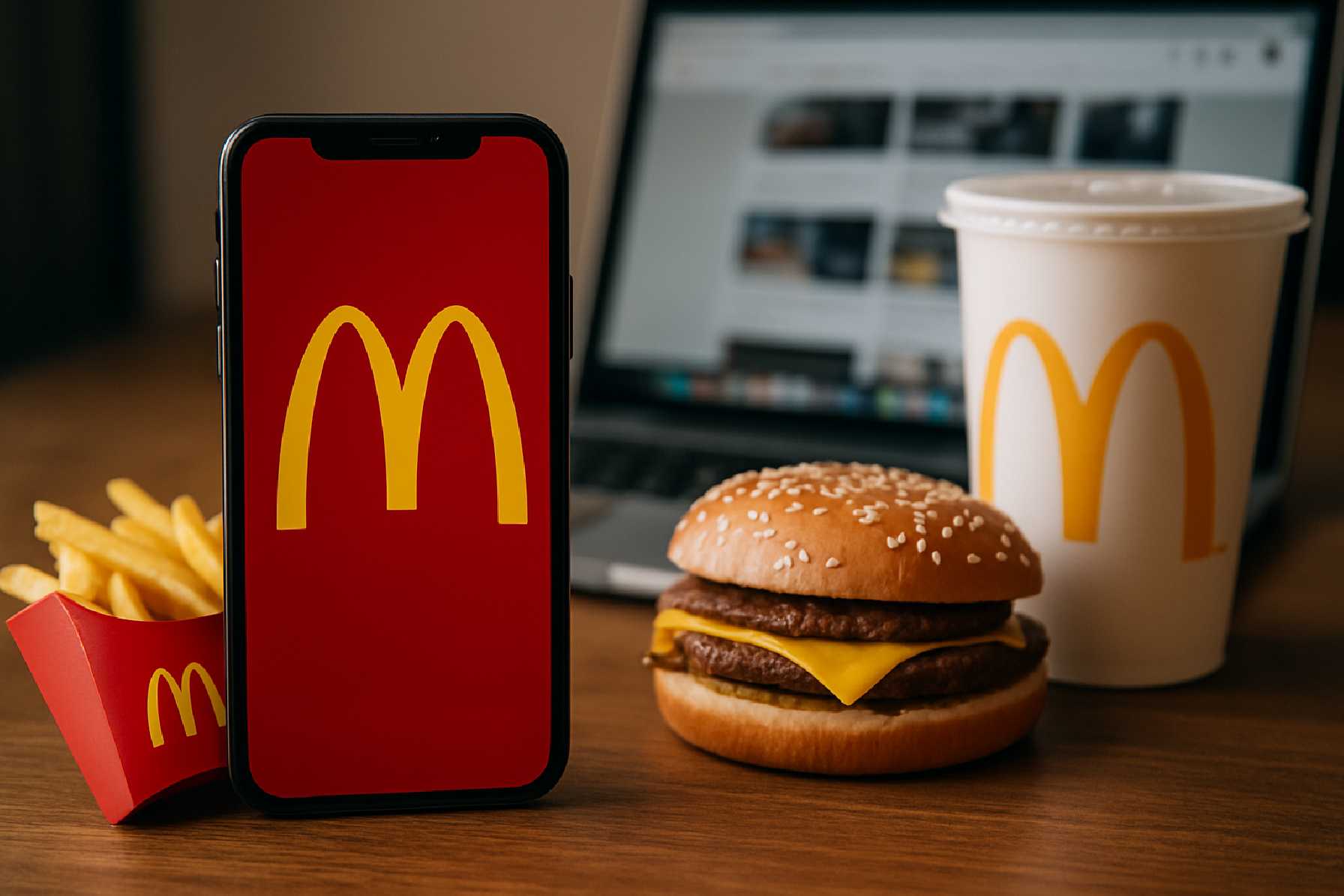 אסטרטגיית השיווק באינטרנט של McDonald's